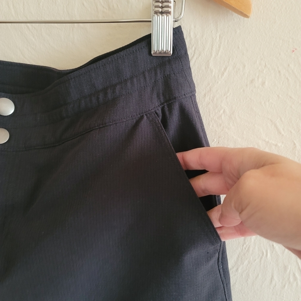 Prana, Celesta Ripstop Mini Skort Skirt, Back, Size 4 - Picture 6 of 10